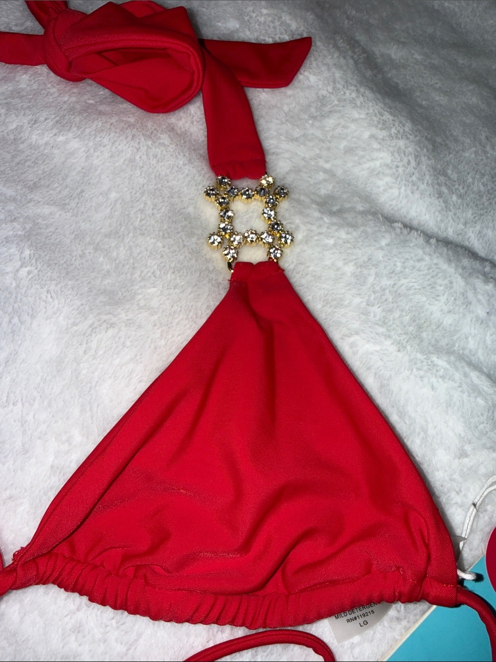 Beach Bunny Red Bikini Top - Picture 3 of 4